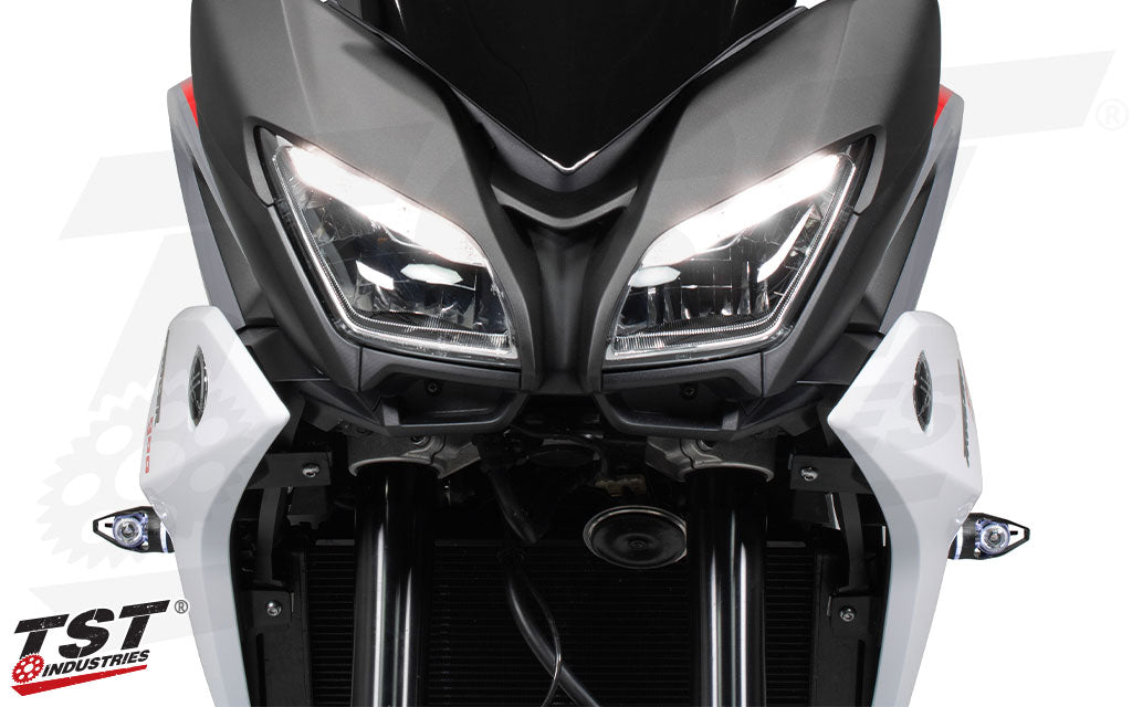 TST MECH-GTR Front LED Turn Signals for Yamaha Tracer 900 / 900 GT 2018-2020