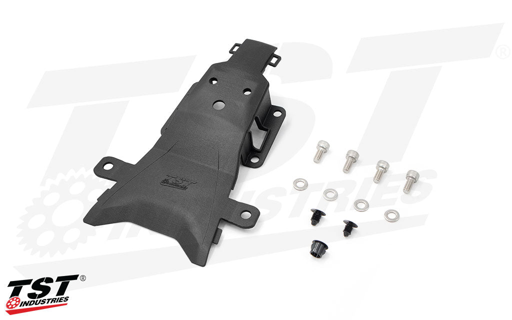 Include the Undertail Closeout to seal off the gap on the undertail left behind after removing the stock fender.