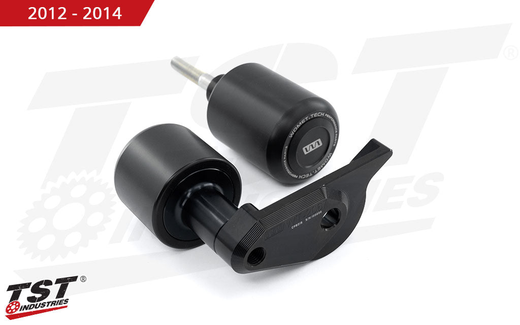 Womet-Tech Frame Slider Kit for BMW S1000RR 2012-2014