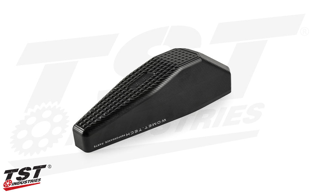 Delrin sliders help absorb initial impact and promote sliding.
