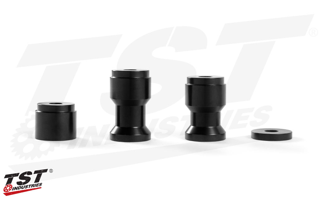 CNC machined high quality aluminum provides durability and precision fitment.