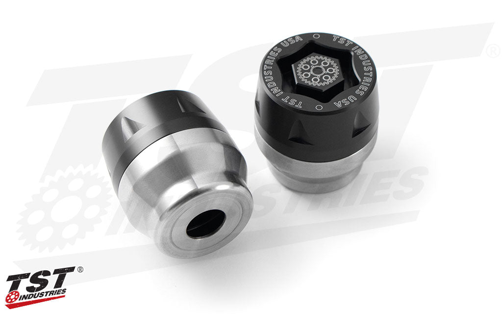 Keep your Honda Monkey protected with the TST Axle Slider Crash Protection Kit.