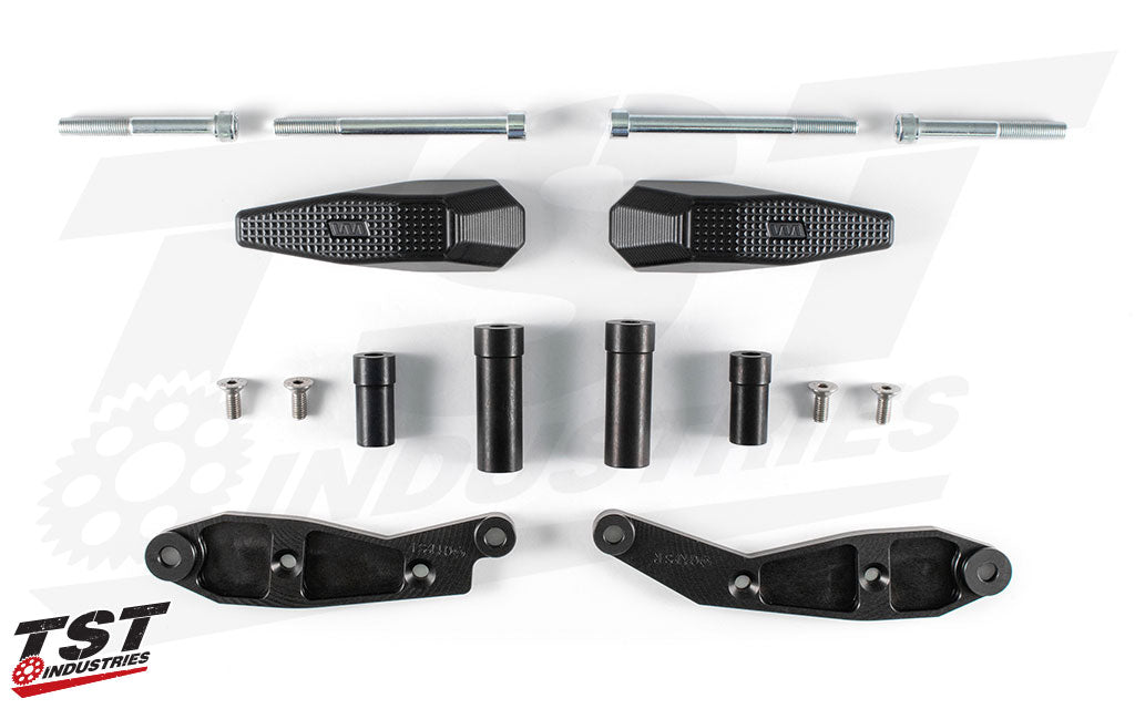 Womet-Tech Evos Edition Frame Sliders for the Kawasaki Z900 / Z900RS