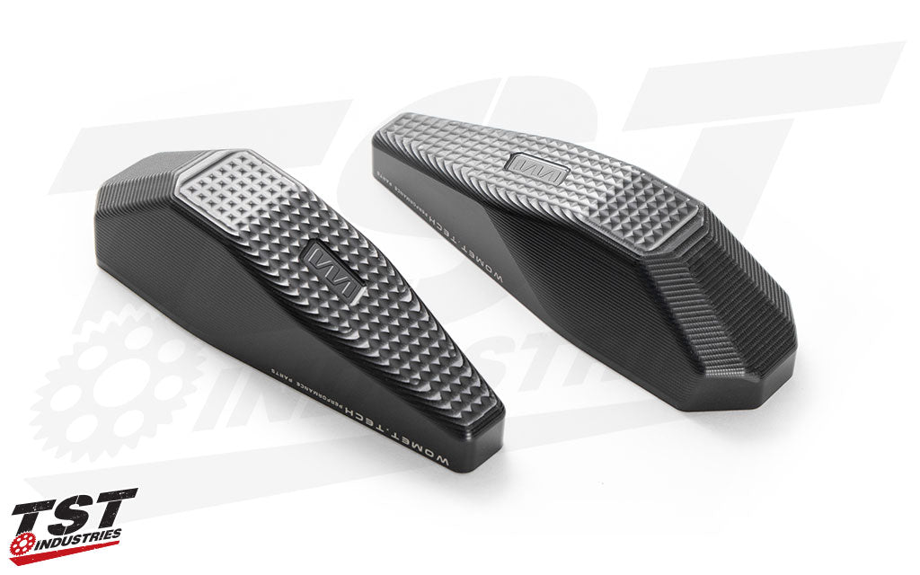 Each slider is specifically designed to provide optimal crash protection performance.