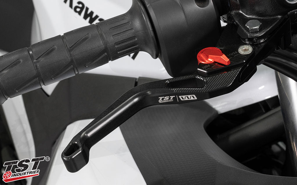 Includes a red lever adjuster (other adjuster colors sold separately).