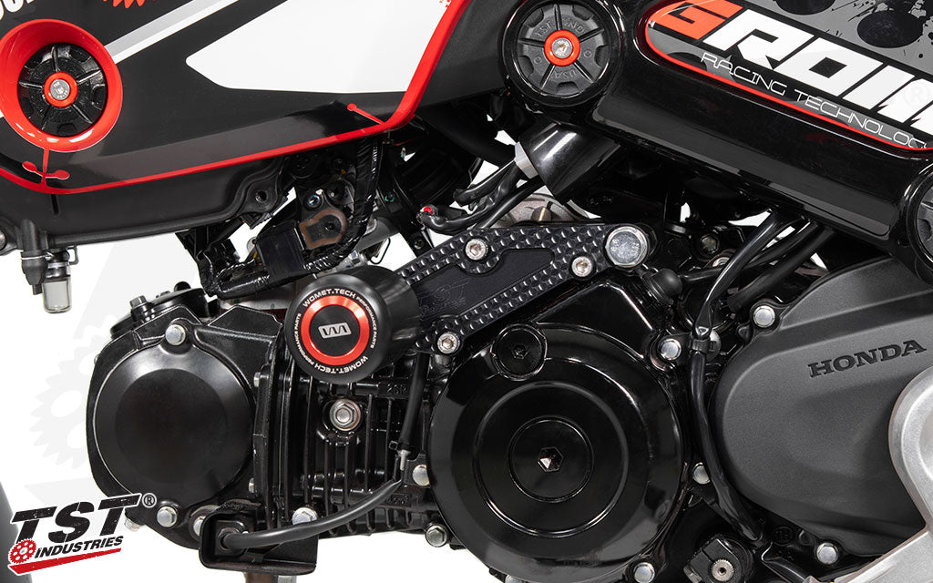 Add real world crash protection to your honda Grom with tST Industries.