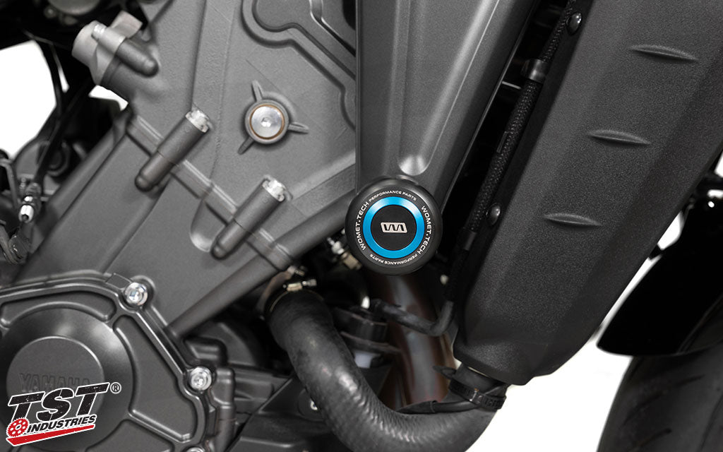 Protect your 2021-2023 Yamaha MT-09 with proven crash protection developed by Womet-Tech.