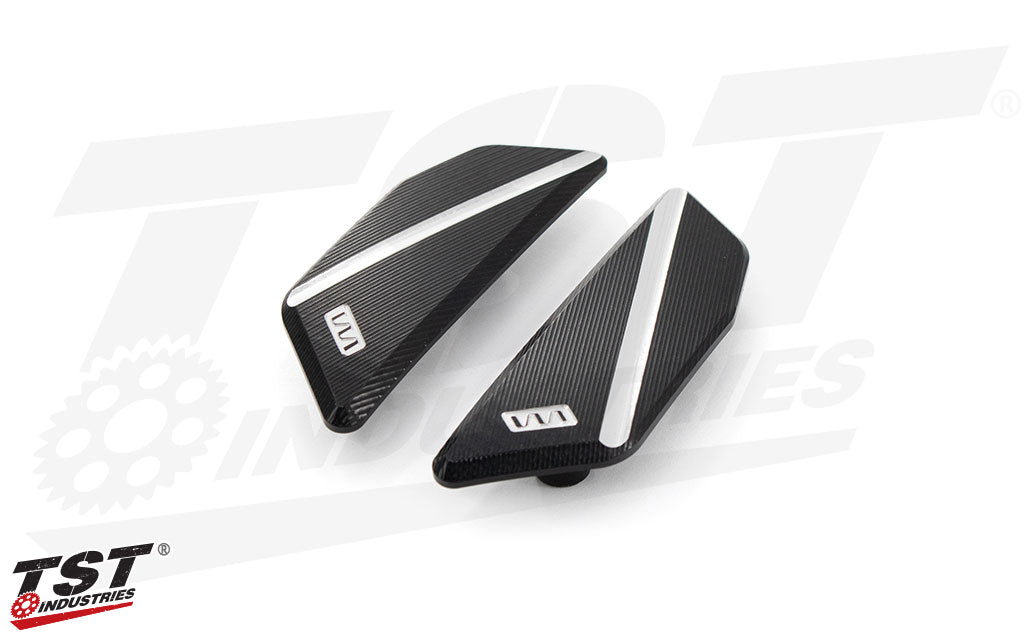 Womet-Tech Mirror Block Off Plates for BMW S1000RR 2020+