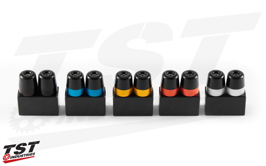 Womet-Tech Bar Ends for the Kawasaki ZX6R are available multiple colors.