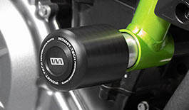 Womet-Tech Frame Sliders | Kawasaki Z650 / Ninja 650