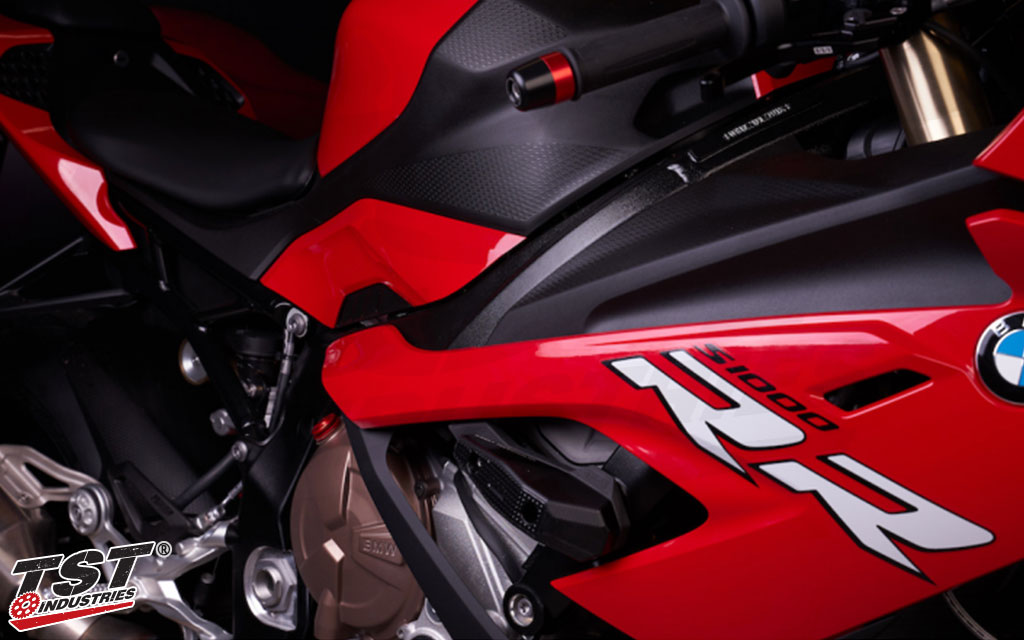 Dual mounting point brackets provide enhanced structural rigidity and protection.