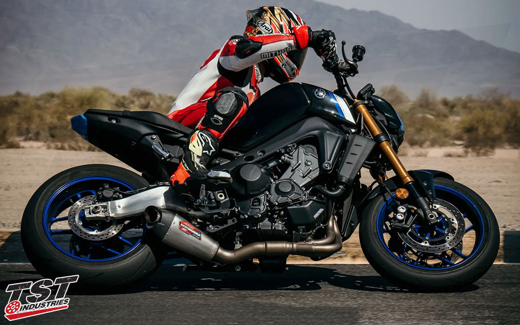 Provides 2.7% increase in max HP and a 1.6% in max torque on the 2021+ YamahaMT-09 / XSR900.