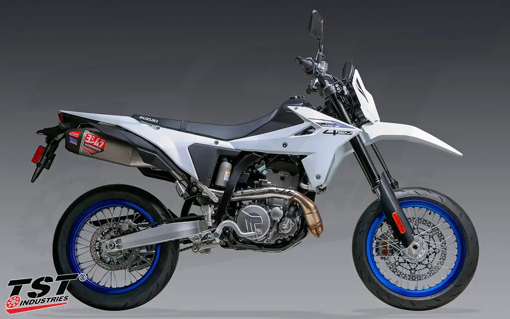 Yoshimura Enduro RS-12 Stainless Slip-On Exhaust for the Suzuki DR-Z4S / DR-Z4SM 2025+