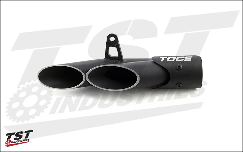 Toce T-Slash Double Down Slip-On Exhaust for the 2006-2020 Yamaha YZF-R6.