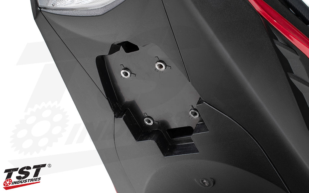 Seal off the unsightly gap on the undertail of your Suzuki with our exclusive TST Undertail Closeout.