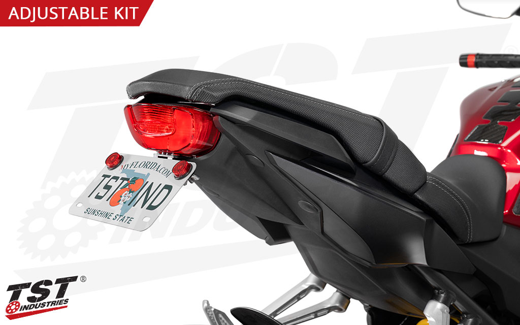 Improve the tail of your Honda CB650R / CBR650R with a sleek Fender Eliminator from TST Industries.