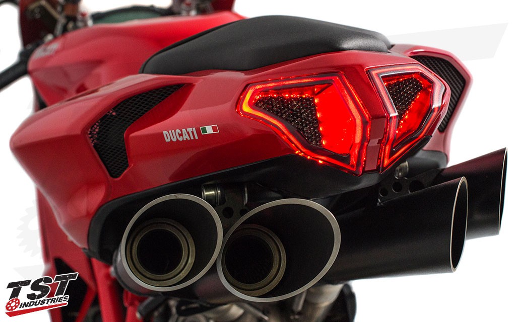 Upgrade your Ducati with the sexiest LED integrate tail light on the market.