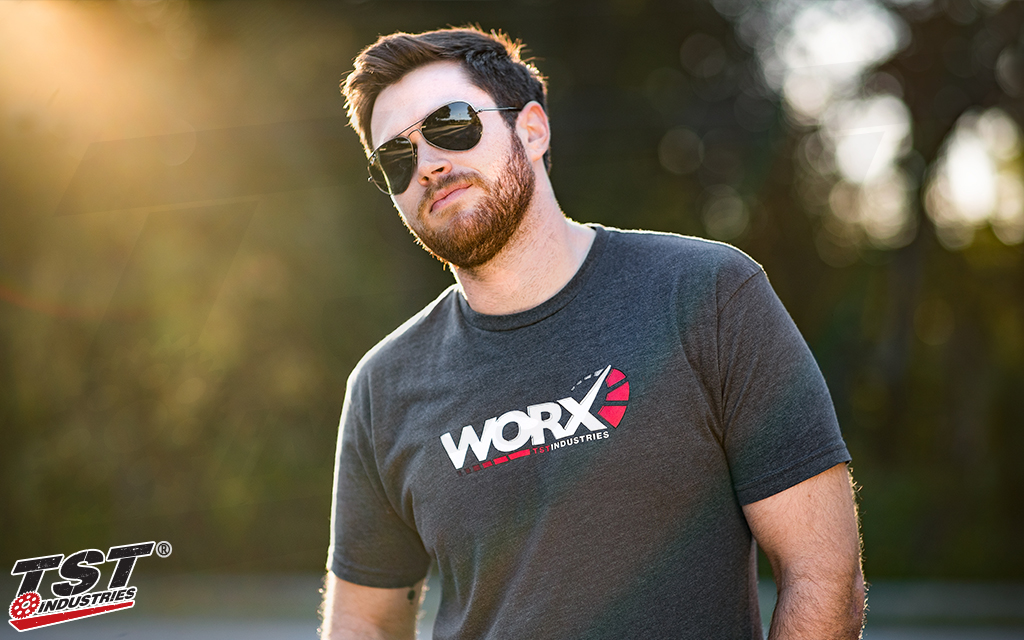 Be cool like Bryan...get yourself a TST WORX T-Shirt.