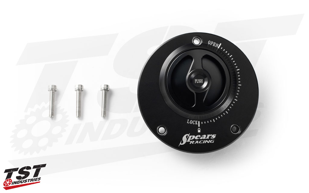 What's included in the Spears Racing Billet Fuel Cap.