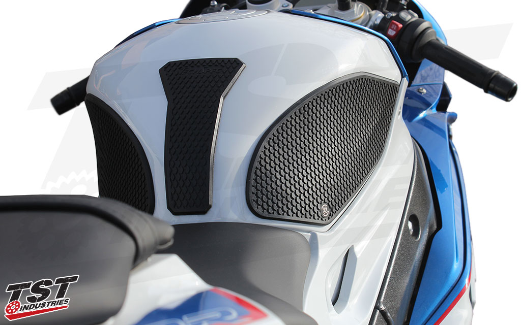 TechSpec Snake Skin material on the BMW S1000RR. 