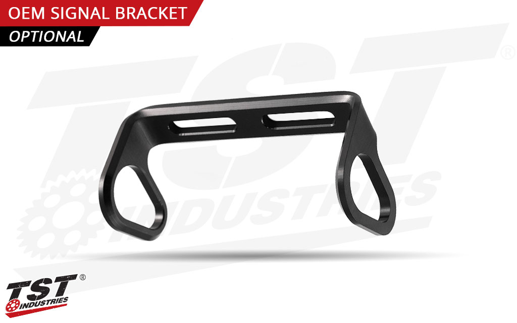 Remount Your OEM Turn Signals With The Optional OEM Turn Signal Bracket. (Only Works With High-Mount)