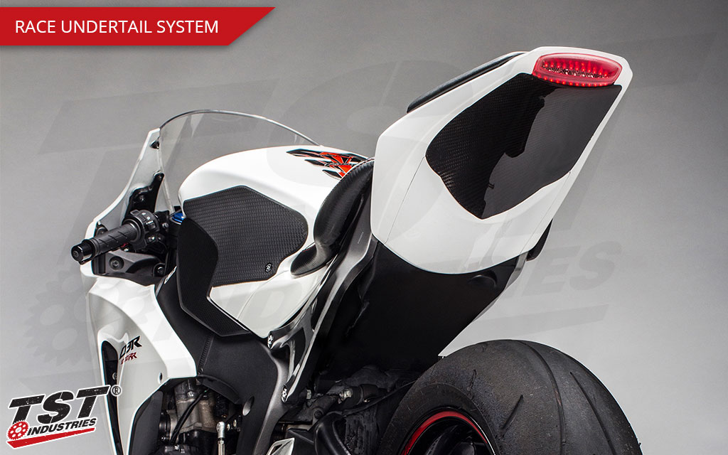 Race Undertail System shown with a gloss finish.