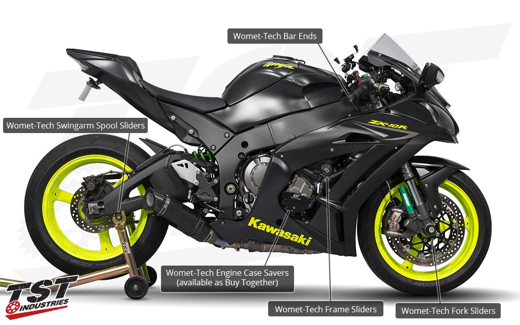Womet-Tech Total Protection Pack for 2011+ Kawasaki ZX-10R.