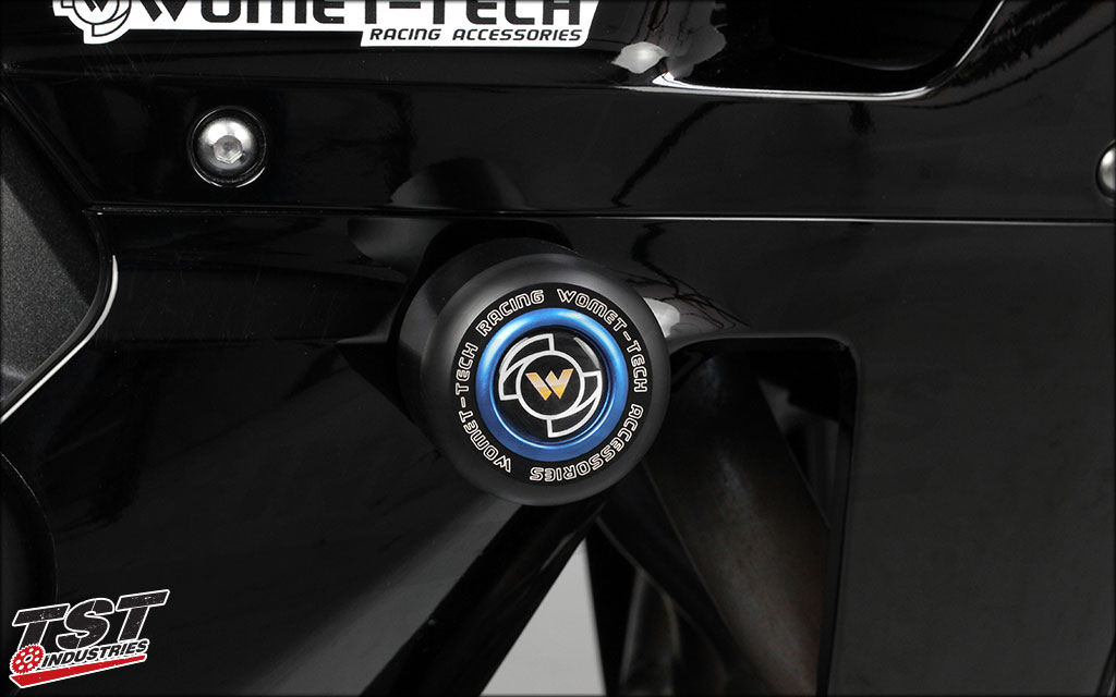Frame Sliders are essential to protecting your engine and fairings.