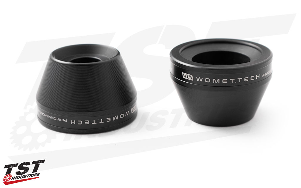 Protect your Kawasaki Z900 / Z900RS with robust fork sliders from Womet-Tech.