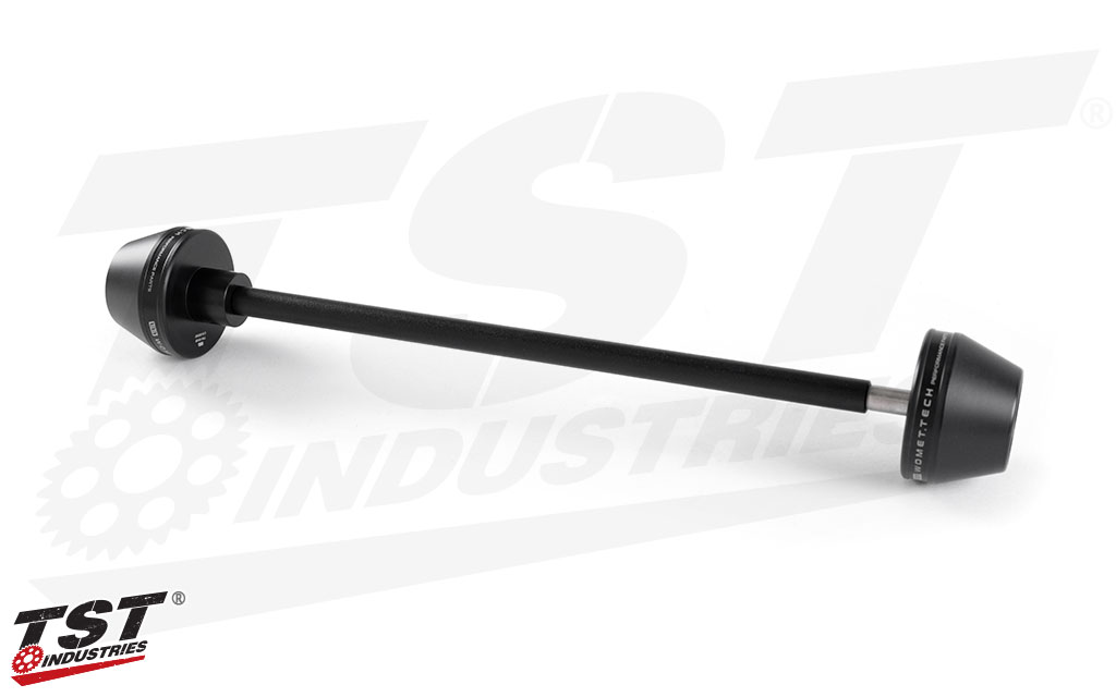Womet-Tech Fork Slider Crash Protector for Protect your Yamaha MT-09 / XSR900 fork bottoms with robust crash protection from Womet-Tech. Easy to install protection available at TST Industries.
