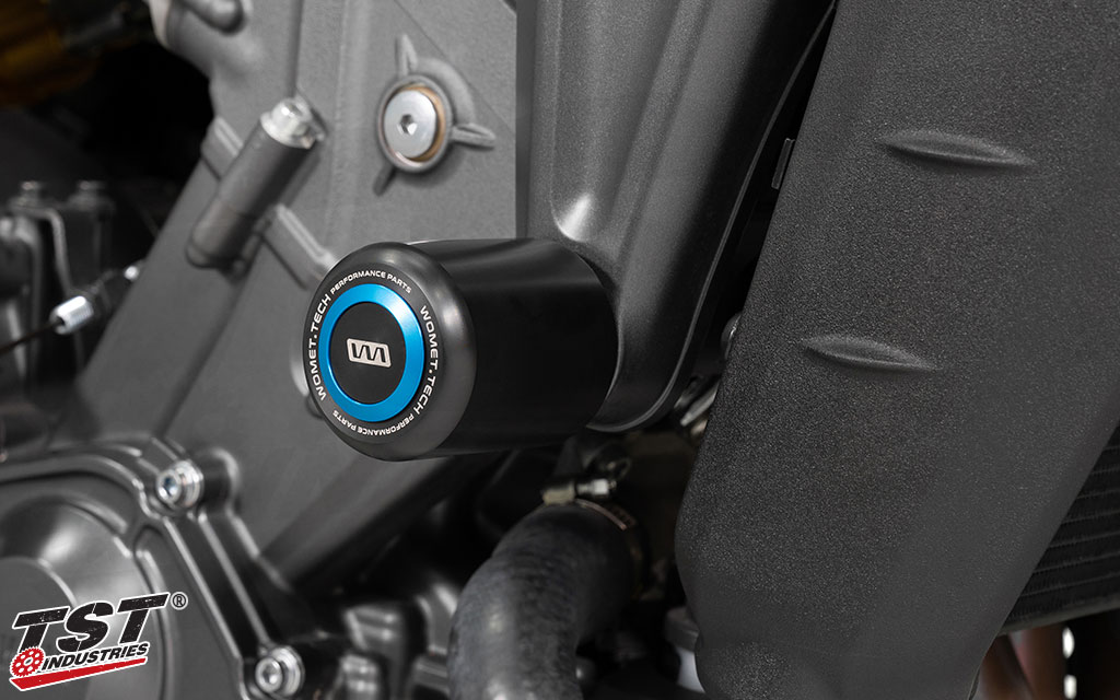 Customize your Frame Sliders with different colored slider caps. Black automatically included, blue sold separately.