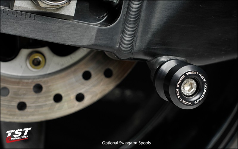 Optional Swingarm Spools, use the Buy Together option to add these to your order.
