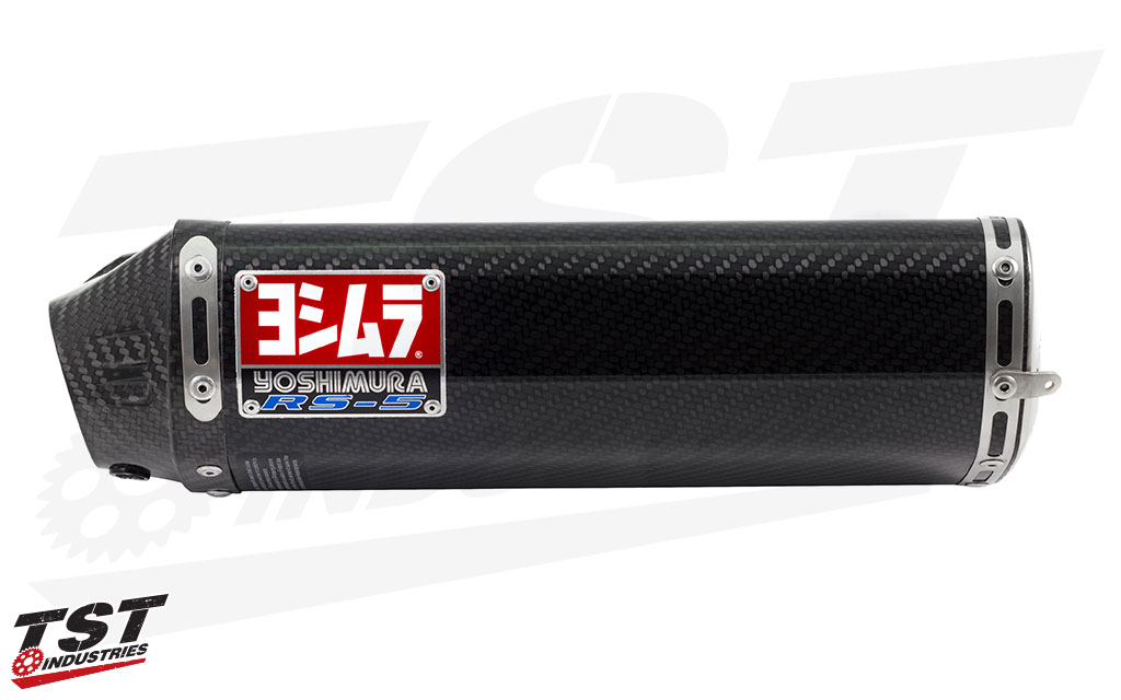 Yoshimura RS-5 with the Carbon Fiber canister. 