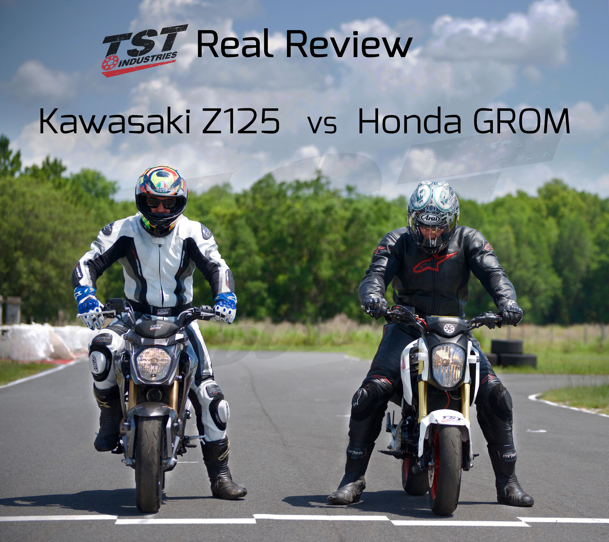 beskydning Stå på ski Suradam Real Test: Honda GROM VS Kawasaki Z125 – TST Industries Blog