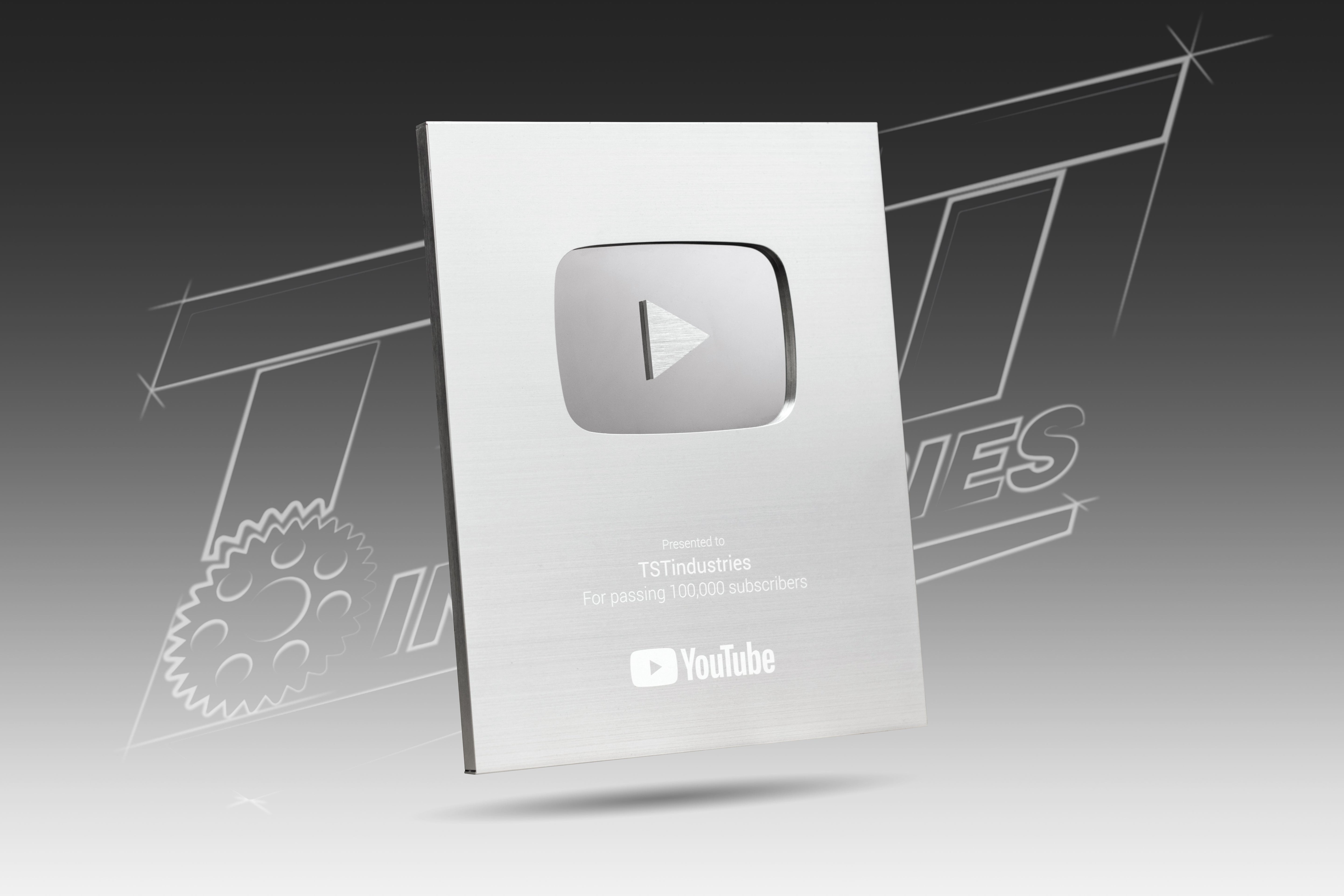 TST-Industries-Silver-Content-Creator-Award-YouTube