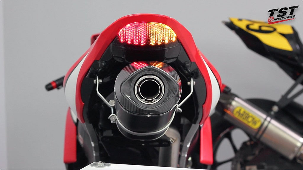 What is an integrated tail light
