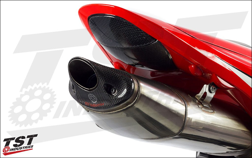 Carbon Fiber Exhaust Tip | Honda CBR600RR 2007-2012