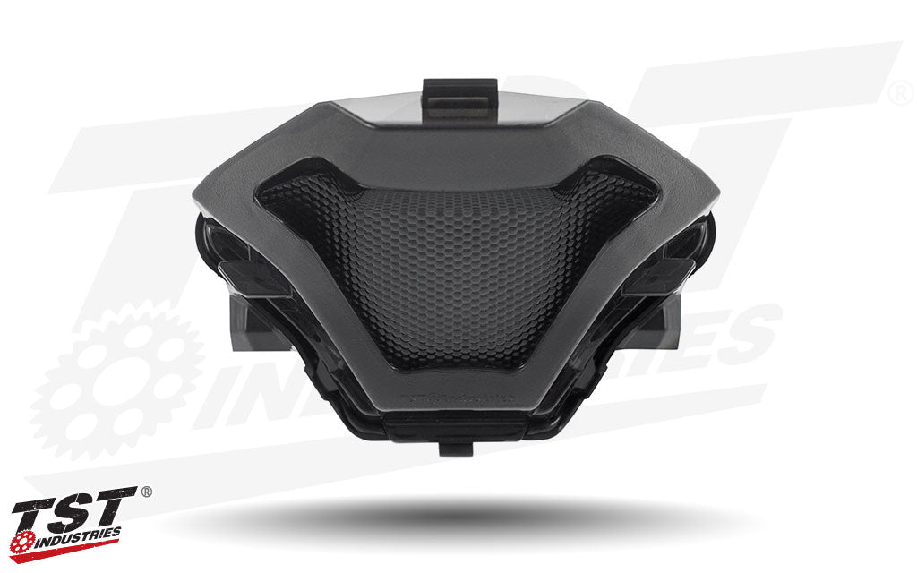 TST Programmable and Sequential LED Integrated Tail Light for Yamaha YZF-R3 2015-2024 / FZ-07 2015-2017 - Smoke Lens