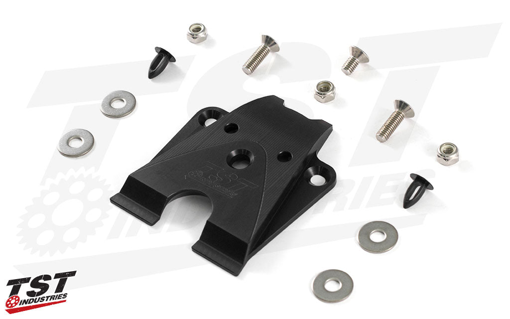 Close the gap left behind by removing your FZ-09 stock fender with the TST Industries Undertail Closeout.