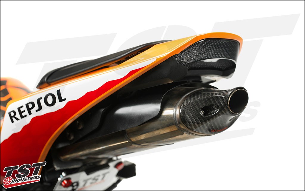 CBR600rr TST カーボンマフラーキャップ TST ティーエスティー カーボンマフラーキャップ CBR600RR HONDA