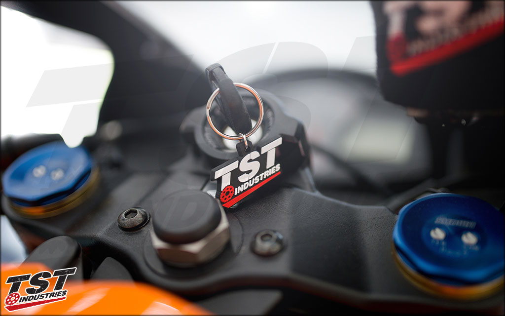Think of us fondly when you glance at it flopping in the wind as you fly down the track at 120mph.