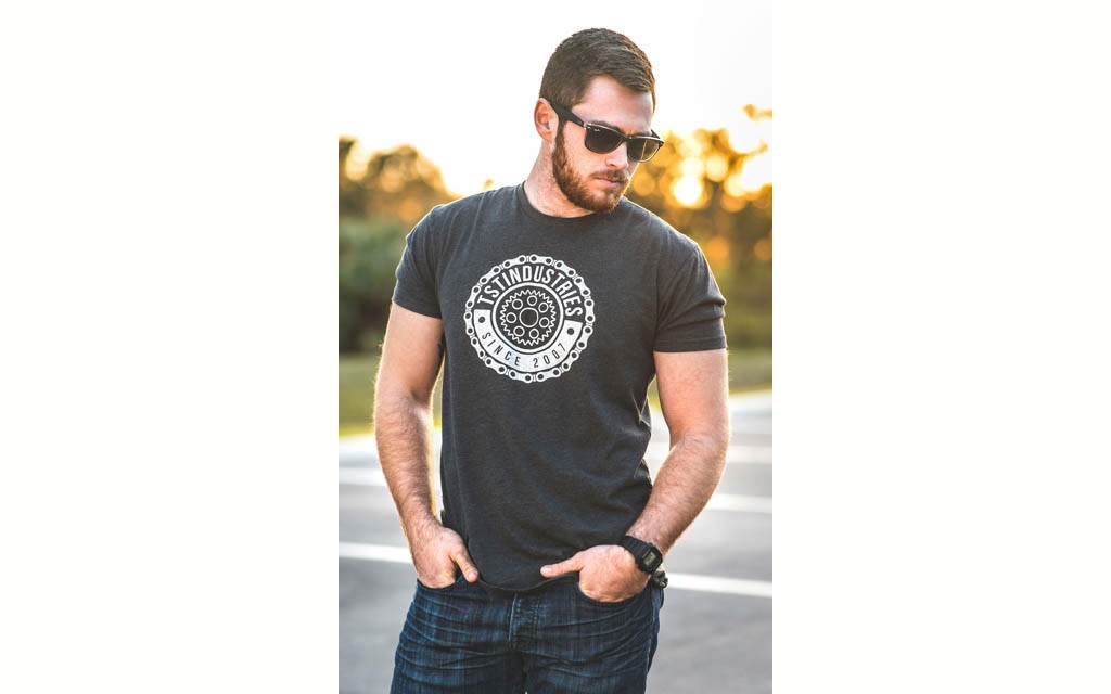 Charcoal TST Emblem T-Shirt.