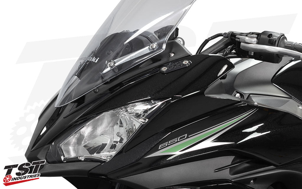 TST Mirror Block Off Plates | Kawasaki Ninja Sportbikes