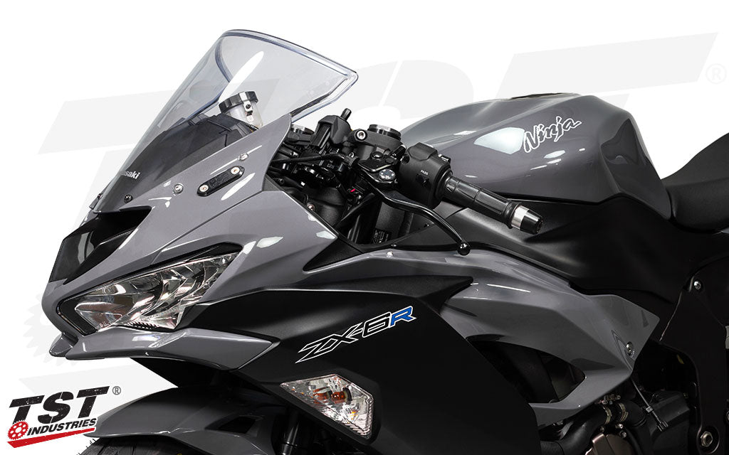 TST Mirror Block Off Plates | Kawasaki Ninja Sportbikes