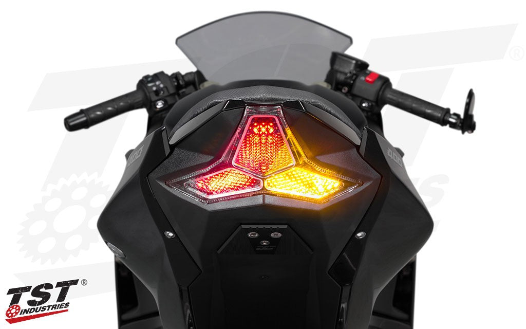カワサキニンジャシリーズ TST テールランプ Integrated Programmable Tail Light | Kawasaki Ninja 400 / Z400