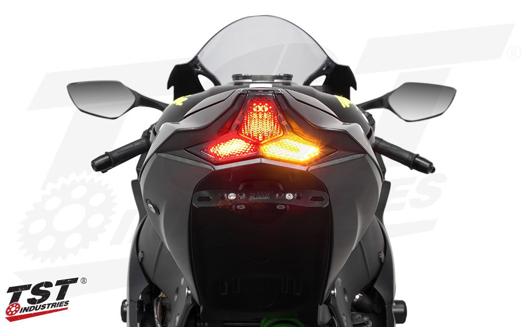 TST Industries ZX-10R (16-24) LEDテールライト Integrated Programmable Tail Light | Kawasaki ZX10R 2016-2020