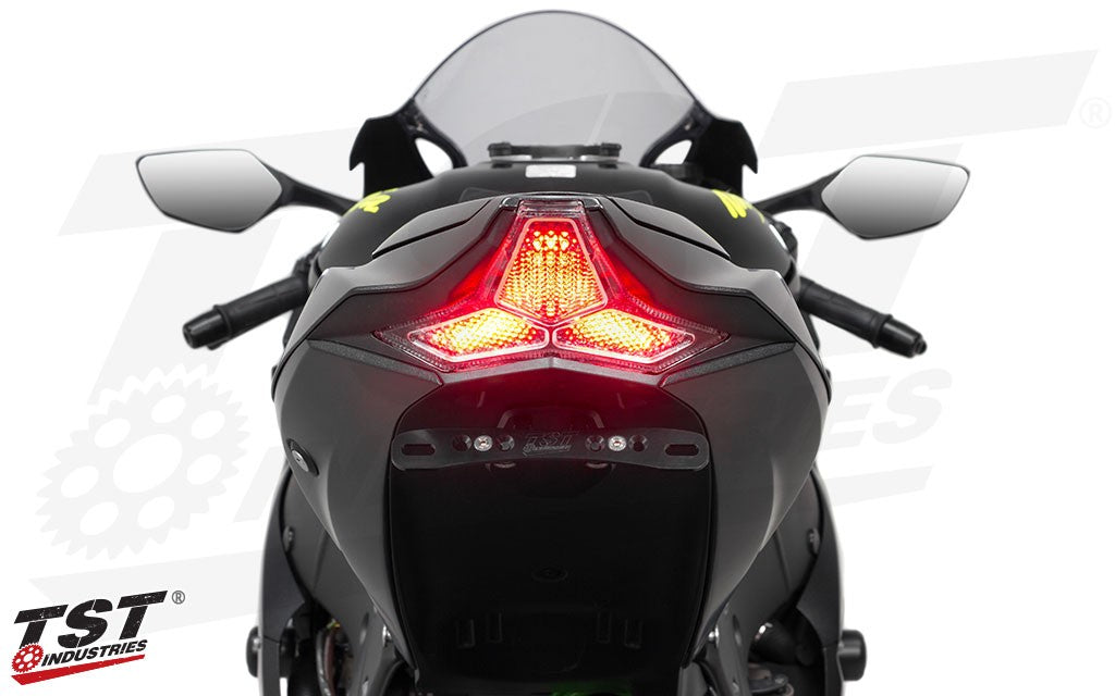 zx6r.zx10r TSTテールランプ Integrated Programmable Tail Light | Kawasaki ZX10R 2016-2020