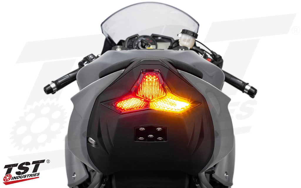 TST LED Integrated Programmable Tail Light | Kawasaki ZX6R 2019+