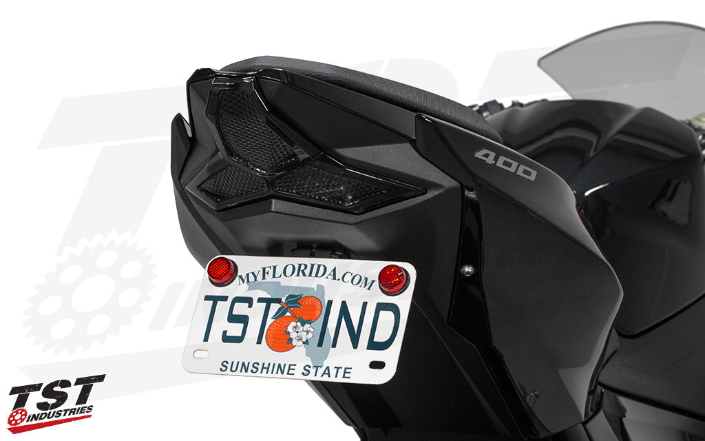 TST High Mount Fender Eliminator | Kawasaki Ninja 400 / Z400