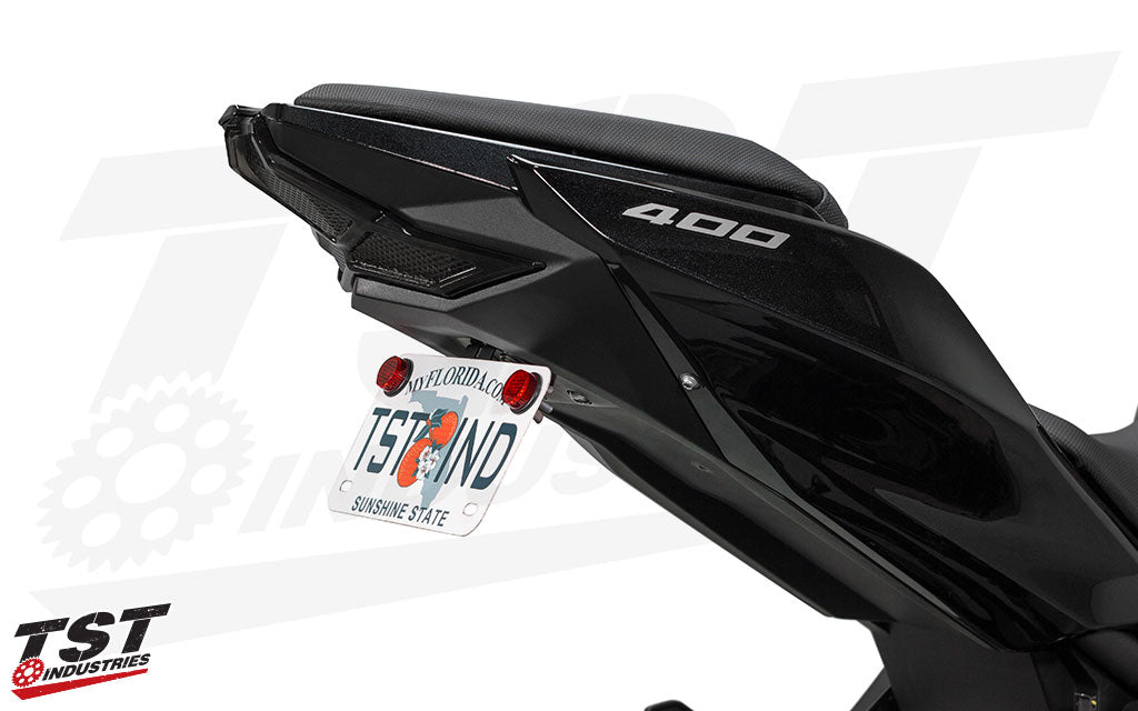 TST Standard Fender Eliminator for Kawasaki Ninja 400 2018-2023 / Z400 2019-2023
